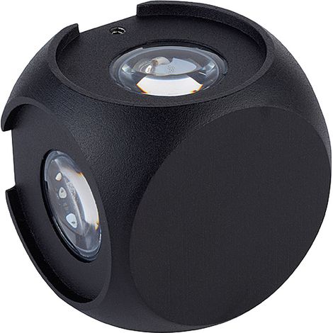 RORY APPLIQUE LED NERO 4X1W 4000K - BELLOTTI (1/2)