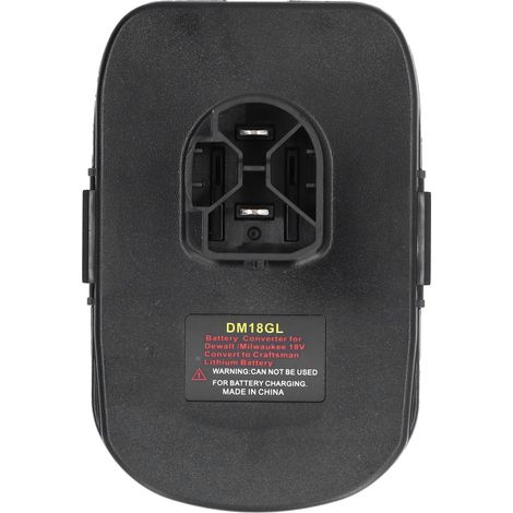 Akku-Adapter-Konverter-Umrüstsatz Dock-Stromanschluss 18V DM18GL für Milwaukee (1/5)
