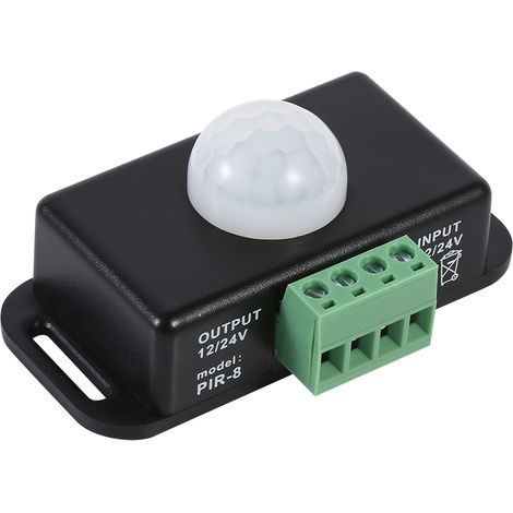 12V/24V Infrarot-PIR-Bewegungsmelder für LED-Streifen, Körpersicherheitsschalter, Präsenzsensor (1/5)