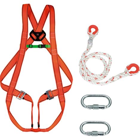 Arnes Climax 28N Anticaídas con Cuerda y 2 Mosquetones (1/10)