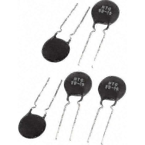 NTC MOV 5D-15 spannungsabhängige Widerstände, Packung mit 5 Stück, Schaltungsschutz, Keramikvaristor, Überspannungsstabilisierung, elektronische Sicherheitsbauteile. (1/5)