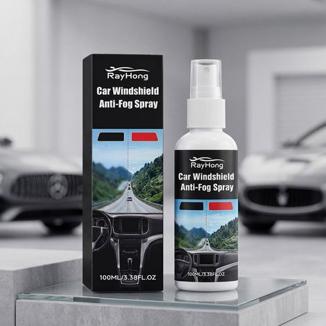 Antibeschlagspray für Autoscheiben, tragbares Spray für klare Sicht, 100 ml -- DE (1/5)