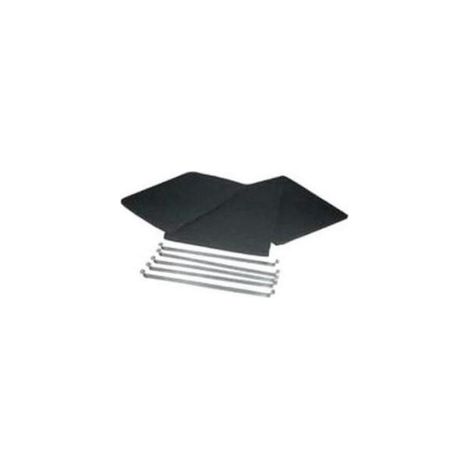 Kit de 3 filtres charbon pour Hotte 74X9560 BRANDT, DE DIETRICH, SAUTER