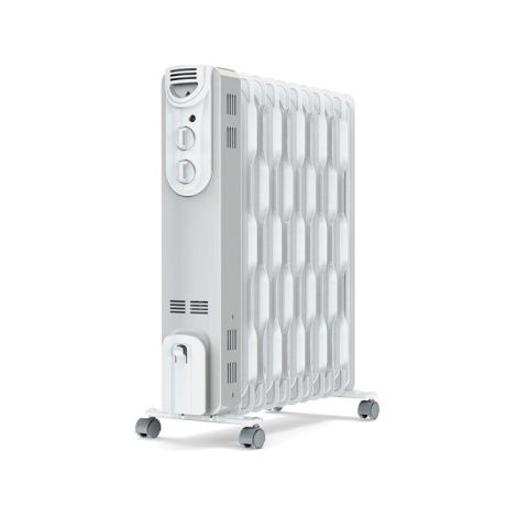 SUPRA Radiateur A Bain D'Huile 2500 W Thermostat Mécanique (1/4)