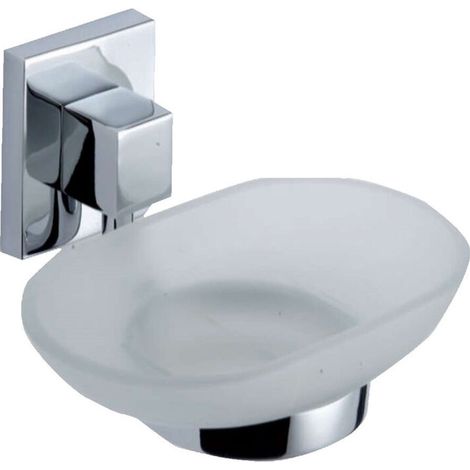 Ricambio portasapone serie GEO accessorio bagno compatibile con supporto a muro Rubinetterie Associate
