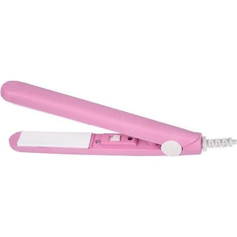 2-in-1 Haarglätter und Lockenstab – Mini-Lockenstab für kurzes Haar – Doppelfunktions-Lockeneisen – US-Stecker (1/5)