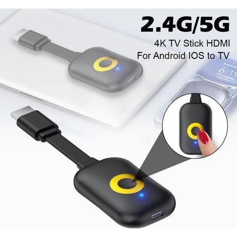 Recepteur-decodeur HDMI 4K - WiFi 802.11 b/g/n - Compatible Android/iOS/Windows