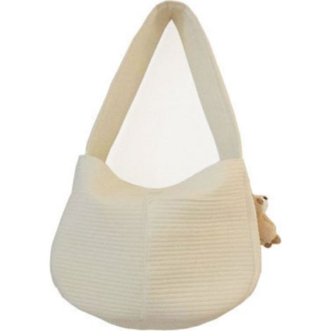 Sac à main en toile pour voyage en plein air, bandoulière simple, confortable, respirant, pour chien, chiot, chaton, chat (1/4)