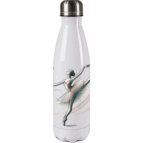 Bouteille isotherme en inox ballerine 500 ml