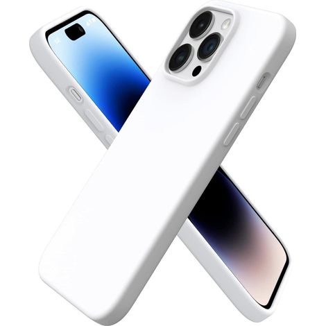 Coque en silicone liquide pour iPhone 14 Pro Max 6,7 pouces, protection intégrale ultra fine, plusieurs couleurs disponibles (1/5)