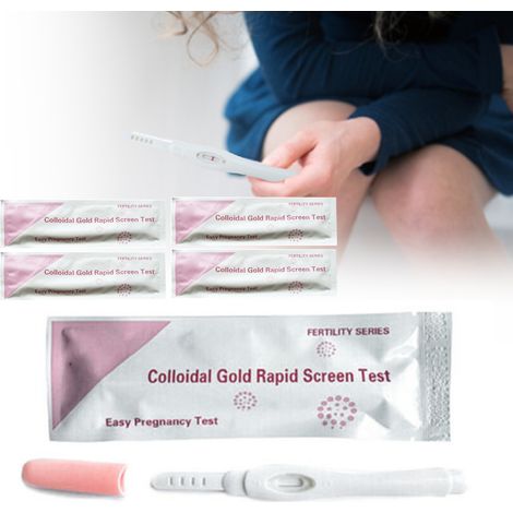 Test de Grossesse Précoce 5 Bâtonnets - Résultat Rapide pour Femme Adulte (1/5)