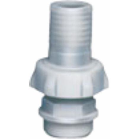 Raccord nylon 3 parties - cônique G 1" X Porte tuyau Ø 25 (1/2)