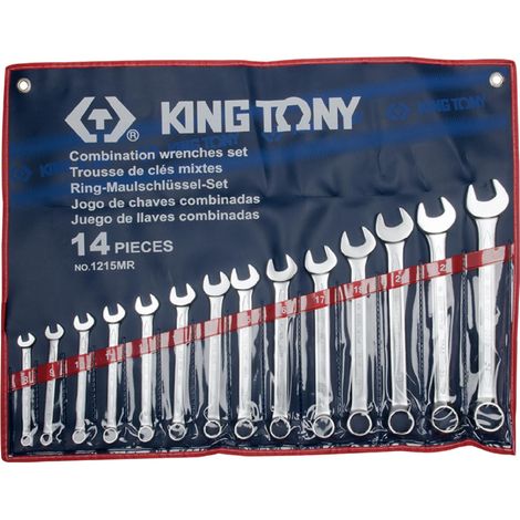 King Tony Jeu de 14 cles plate mixte - 5mr