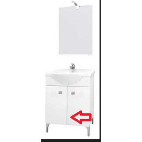 R BASE X MOBILE BAGNO DESY 58 BIANCO- 1,0 pz