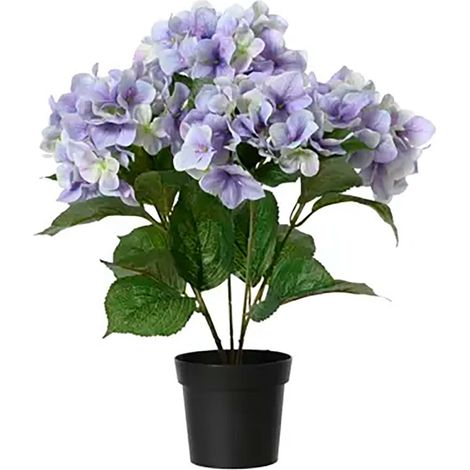 Hortensia Lilas Artificiel Réalisme Durable Sans Entretien - Everlands