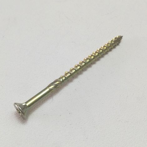 Vite 8x200mm tps testa conica gialla per legno impronta torx - 10pz (1/4)