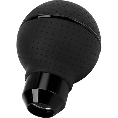 Levier de vitesse universel 5 vitesses en aluminium, filetage M8 M10 M11 M12, pommeau de boîte manuelle noire pour voiture, remplacement compatible. (1/5)