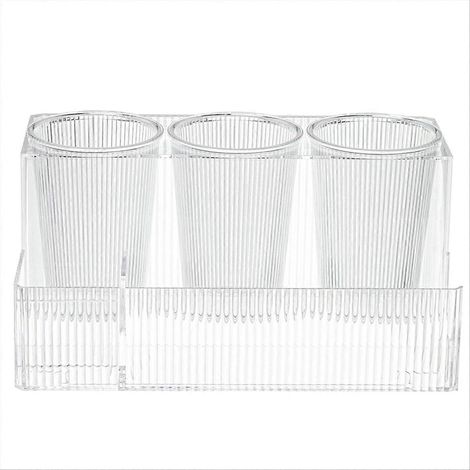 Transparenter Haartrocknerhalter, Organizer und Aufbewahrung (1/5)