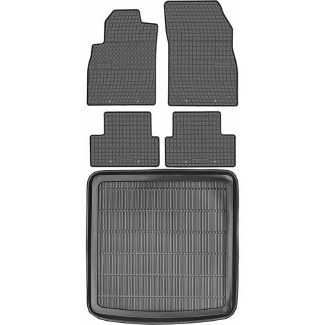 Chevrolet Cruze Kombi de 2012 SET - Alfombrillas de goma para coche + alfombrilla para maletero