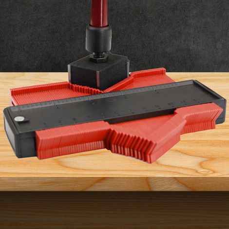 Gabarit de duplication de contour, gabarit de profil irrégulier, accessoire pour outil de travail du bois (1/5)
