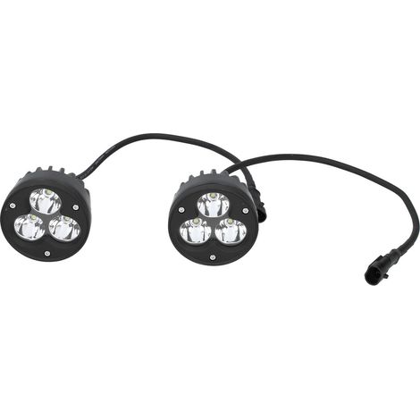 Projecteur LED 3 LED 60 W 9-30 V, lumière blanche 6000 K, éclairage puissant, étanche IP68, pour montant A, voiture et moto (1/5)