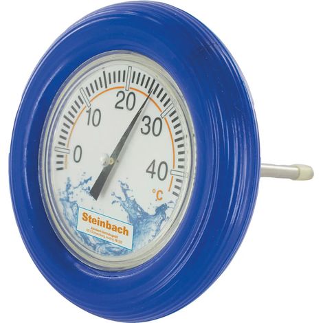 Thermomètre rond Steinbach avec anneau de natation, Ø18cm (1/4)