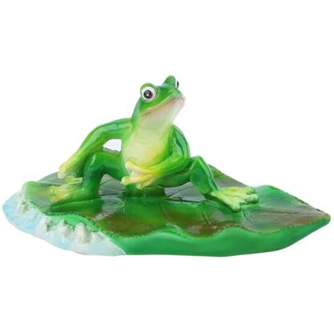 Bassin artificiel flottant avec animaux qui éclaboussent l'eau, idéal pour la maison, les décorations de fêtes et les célébrations de vacances