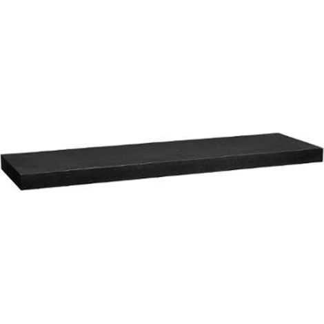 5Five Simply Smart – Étagère murale 80cm en MDF noir – À fixer soi-même – Dimensions L. 80 x l. 23,5 x H. 3,8 cm – Charge maximale 2,225 kg (1/2)