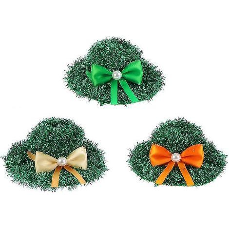 Set mit 3 Haarnadeln für den St. Patrick's Day (1/2)