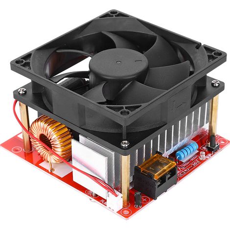DC24V-36V 500W ZVS Niederspannungs-Induktionsheizplatine mit Lüfter und Heizspule (1/5)