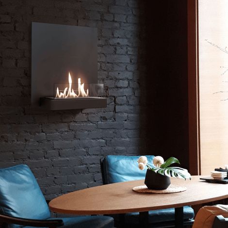 Wandkamin Bioethanol PLANK (1/5)