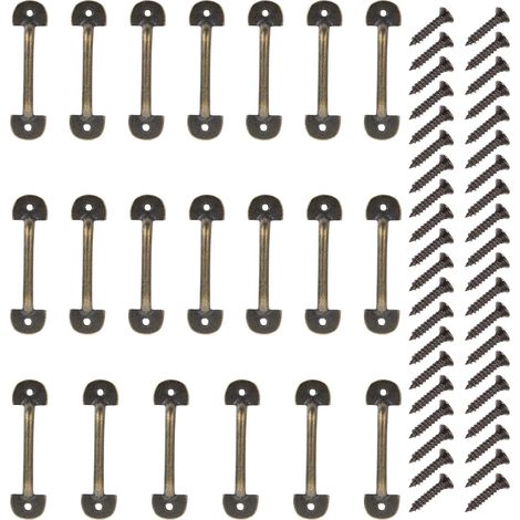 Cabilock Lot de 1 mini poignées tirage en alliage zinc doré, pour (1/5)