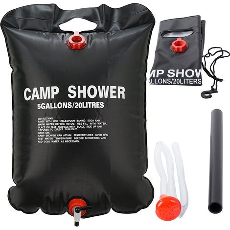 Douche solaire champ touristique camping 20l (1/5)