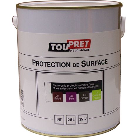 Protection Surface Toupret 2.5l Protection Murale Hydrofuge Anti-taches - Toupret