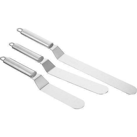 3-teiliger Edelstahlschaber