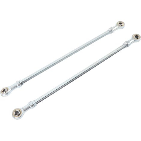 Ortviai Kit de barre de direction réglable en alliage d'acier trempé haute résistance pour karting, ATV, quad et mini-moto (1/5)