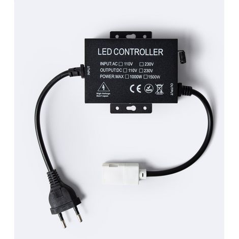 Controlador Tira LED RGB 220V SMD Ancho 14.5mm con Mando RF RGB