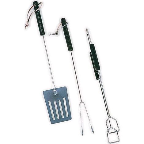 Set service 3 pièces Acier 37 cm