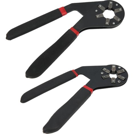 Clé à molette réglable multipliant la force de préhension, poignée en caoutchouc, outils manuels hexagonaux