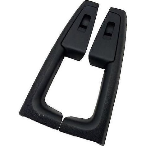 2 poignées de porte arrière pour Skoda Superb 2008-2013, beige, gris, noir, panneau de commande de lève-vitre, gauche et droite, référence 3TD 867 161 - Poignée de porte intérieure - Noir (1/4)