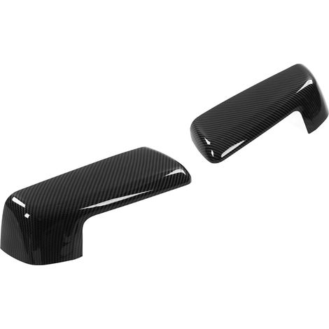 Rétroviseur extérieur gauche/droit en fibre de carbone pour Chevy Silverado 1500 2019-2022, coque de remplacement (1/5)