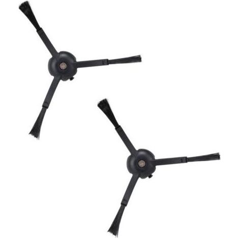 Lot de 3 brosses latérales triangulaires compatibles Roborock S8 / S8+ / S8 Pro Ultra, coloris noir (1/5)