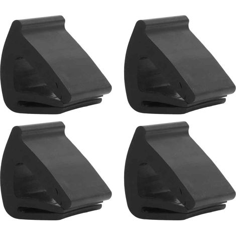 4Pcs Club Car Windshield Retaining Clips Black Rubber 102005801 for EZGO Club Cart (1/5)
