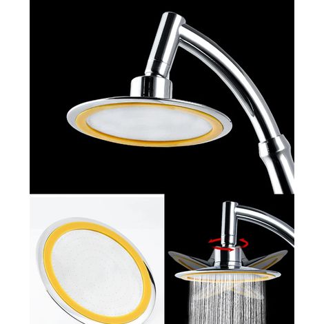 Grand pommeau de douche Turbo ensemble d'accessoires de salle de bain bain hygiénique haute pression pluie utilisation moderne haut pulvérisateur de douche d'hydromassage (1/5)