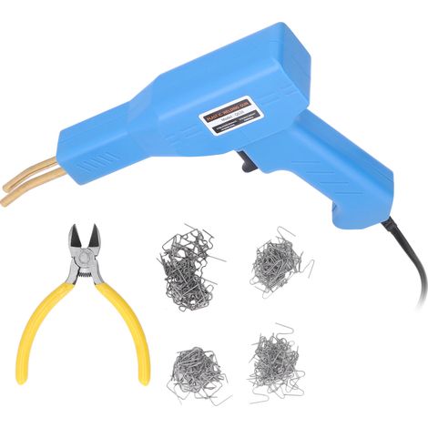 Kit de Réparation de Pare-chocs 50W, Pistolet à Souder pour Voiture avec Fer à Souder, Machine de Soudage pour Garage, Outil de Réparation, 220V Prise EU