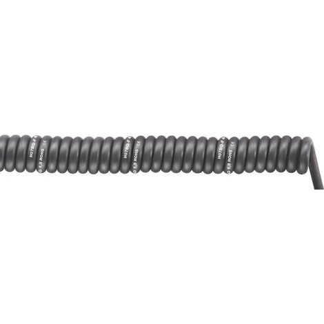 LAPP 70002643 Cavo a spirale ÖLFLEX® SPIRAL 400 P 2000 mm / 6000 mm 5 G 0.75 mm² Grigio 1 pz. (1/2)