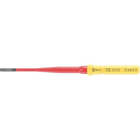 Wera Kraftform Kompakt VDE 60 iS 0,6 x 3,5 x 157 mm TIE Elettricisti Taglio Lama intercambiabile per giraviti 3.5 mm