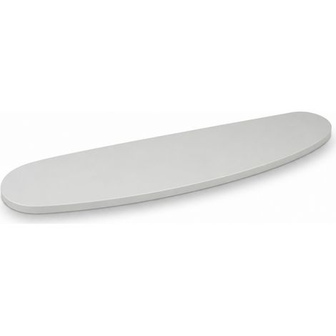 Estante de Pared, Estante Suspendido, Fijación Oculta, Balda de Pared, Kit de Tacos Incluido, Blanco, 90x23x1,8 cm (1/4)