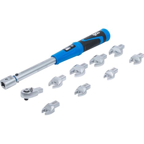 Schlüssel und Stecknüsse BGS 7532 Drehmoment 10-50 Nm 10 Teile