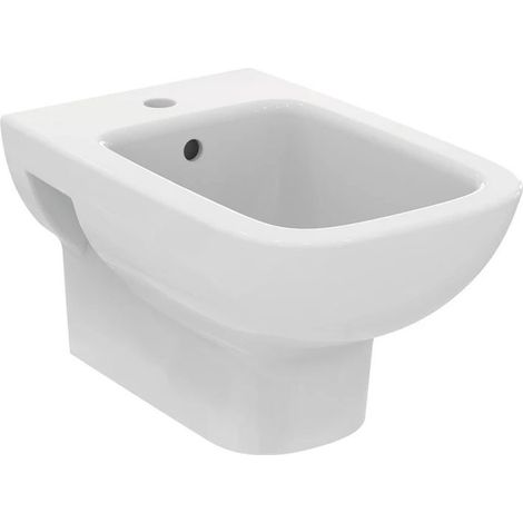 Ideal Standard I.LIFE A bidet sospeso monoforo, monoforo, con troppopieno, colore bianco finitura lucido T452401 (1/5)